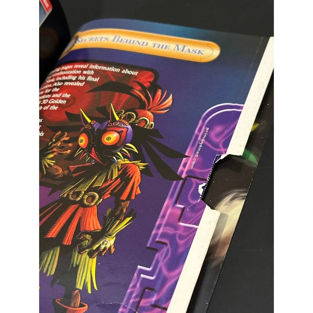 Zelda Majora's Mask & Wind Waker Prima Official Strategy Guide Lot of 2